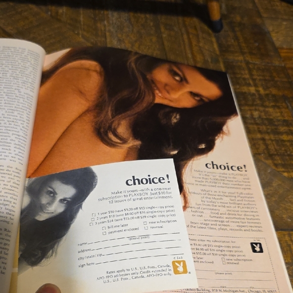 PLAYBOY Magazine MAY 1970- - Picture 10 of 11